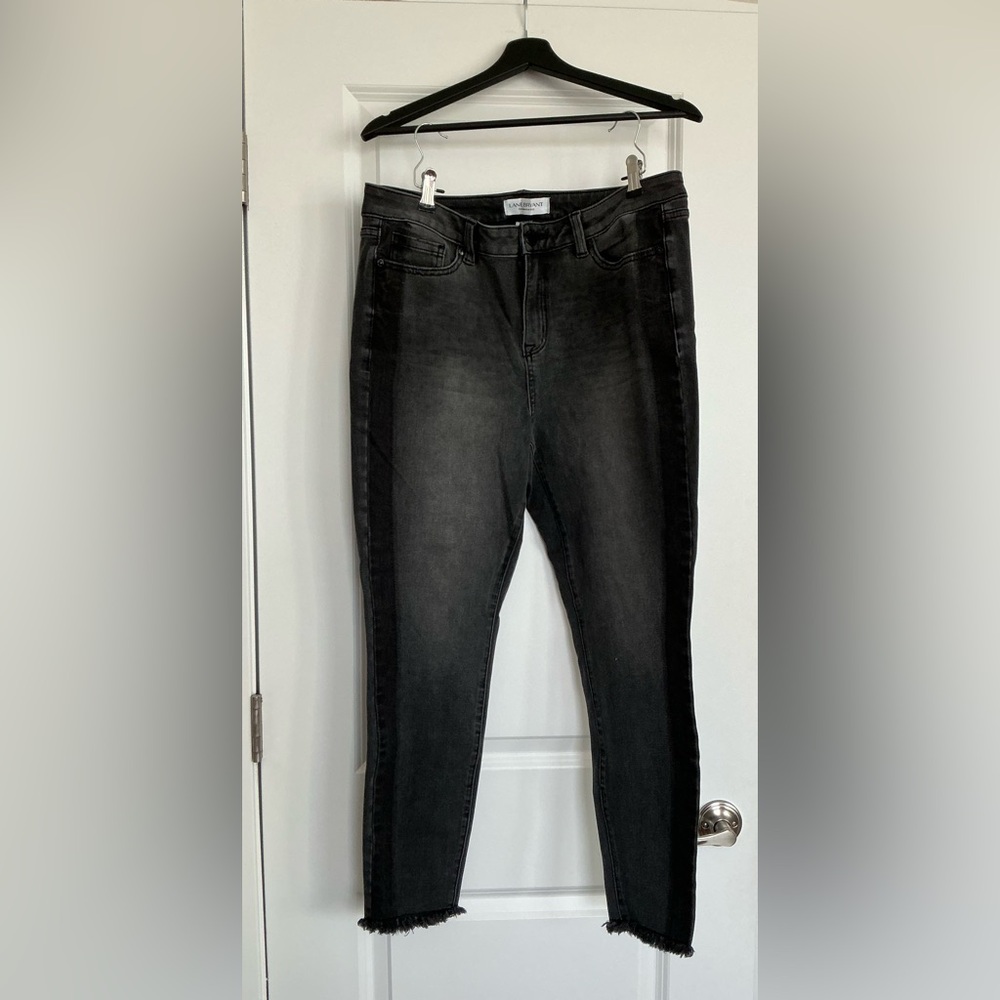 Lane Bryant Dark Gray Skinny Jeans